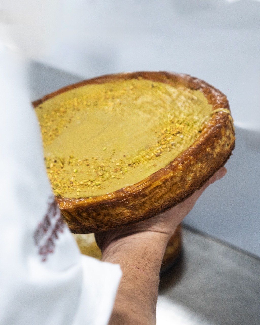 Tarta de queso grande para compartir